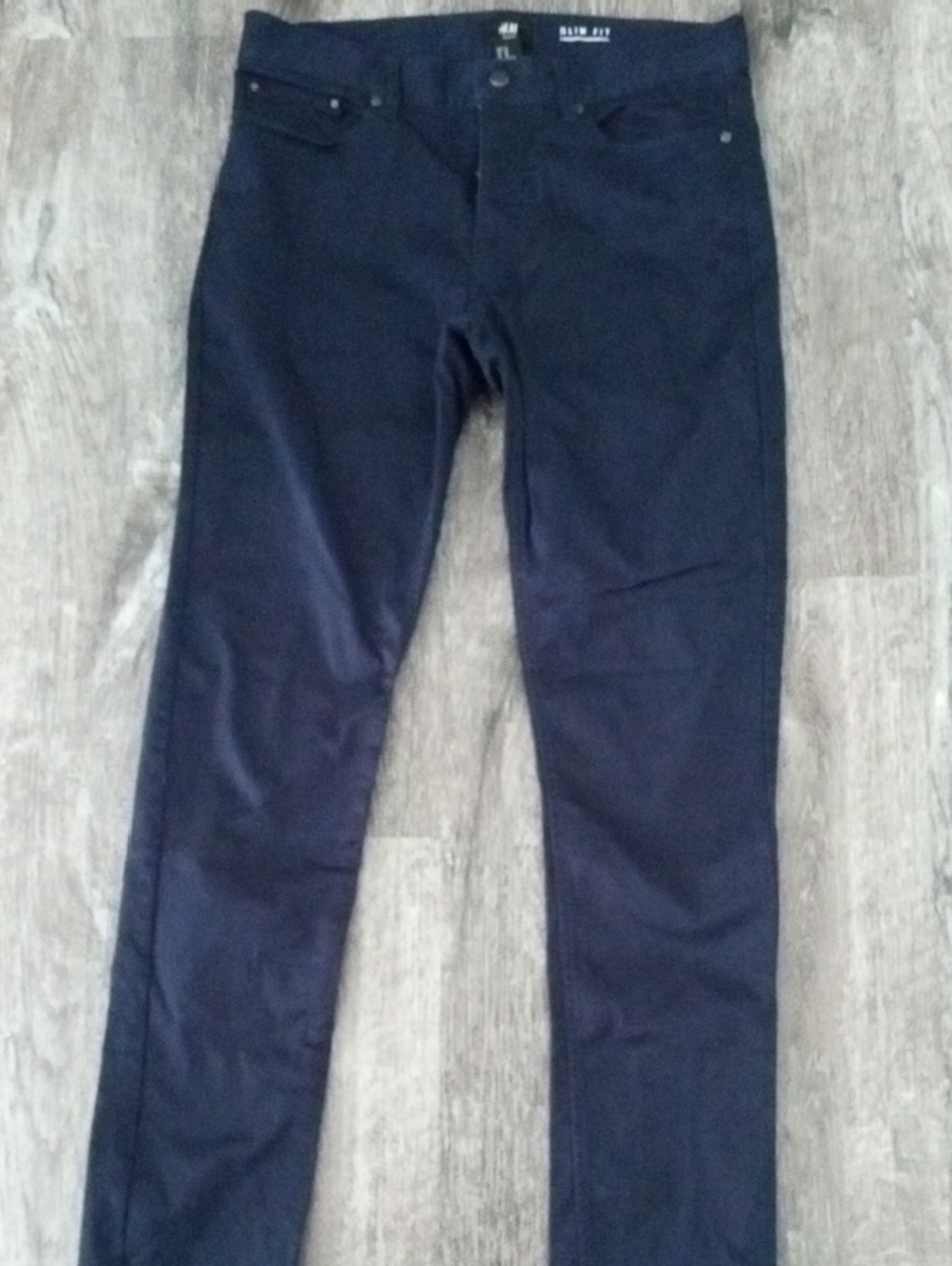 H&M Slim Straight Men’s Jeans - Navy Blue